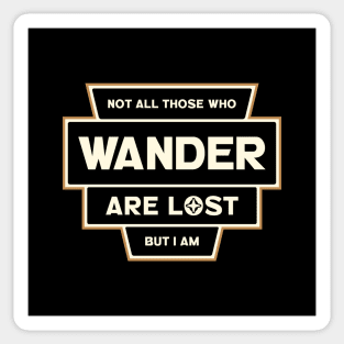 Wander Sticker